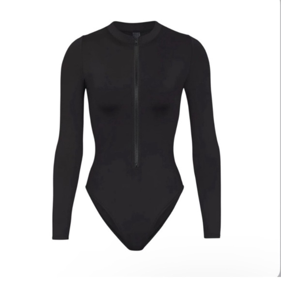 SKIMS ZIP UP ONE PIECE SWIMSUIT - Picture 3 of 3